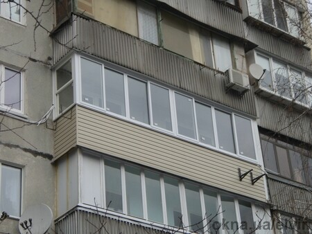 Розсувний балкон SWS